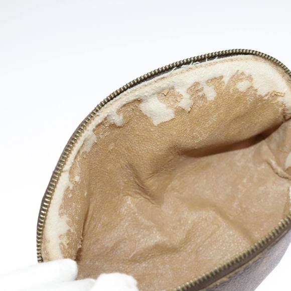 LOUIS VUITTON Monogram Pochette Cosmetic PM Cosmetic Pouch M47515 LV Auth 97745 - Picture 11 of 16
